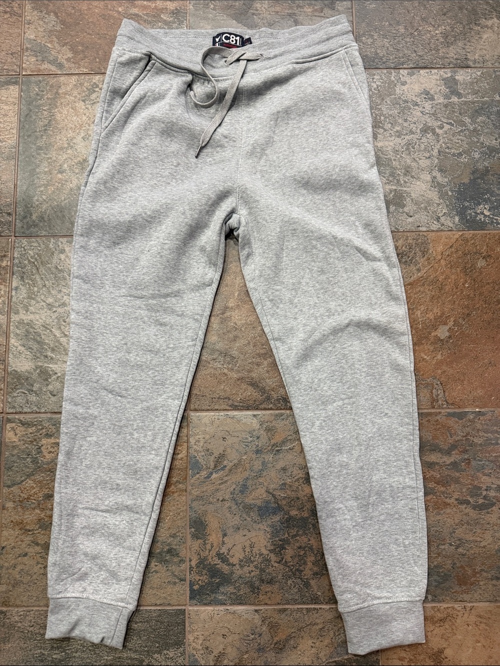 Essentials Light Gray Kids Jogger Sweatpants